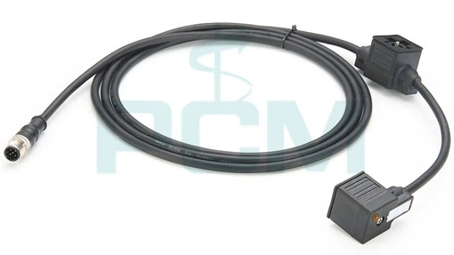 M12 to Double Valve Plugs Cable M12 to Double Valve Plugs Cable