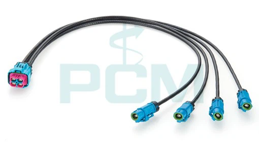High-Performance H-MTD Ethernet Cable with IP67 Waterproof Protection and Rosenberger Connectors High-Performance H-MTD Ethernet Cable with IP67 Waterproof Protection and Rosenberger Connectors